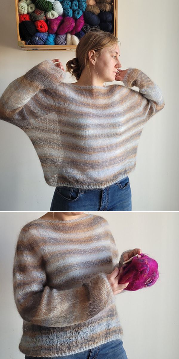 free knitted sweater pattern