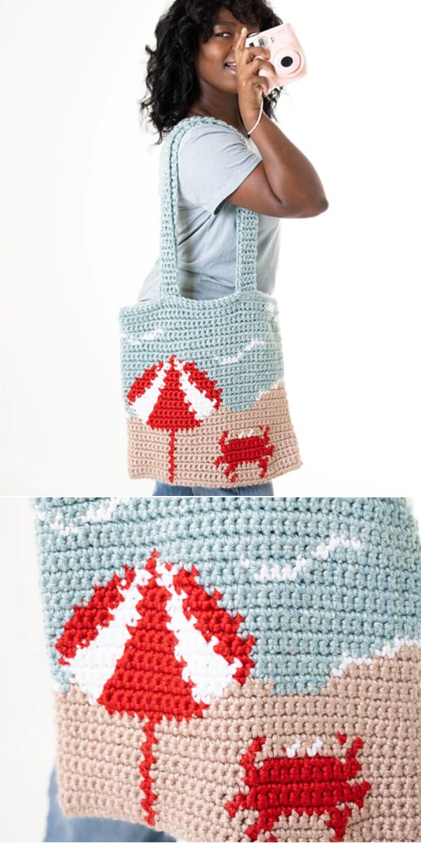 free crochet beach bag pattern