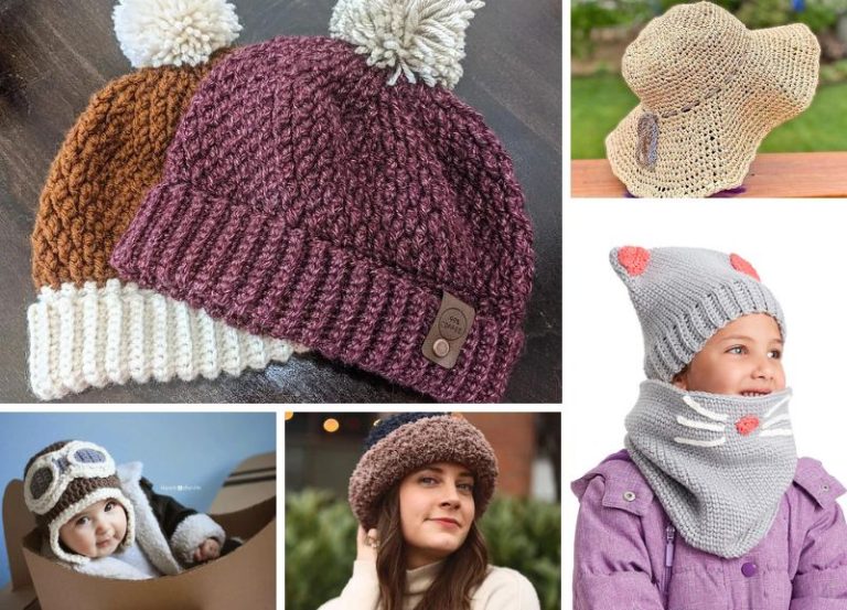 25 Best Crochet Hats Patterns