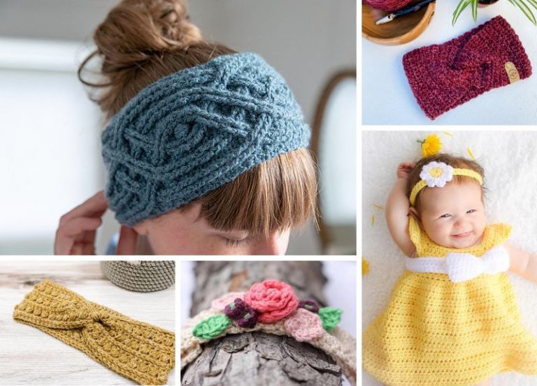 18 Best Crochet Headbands Patterns