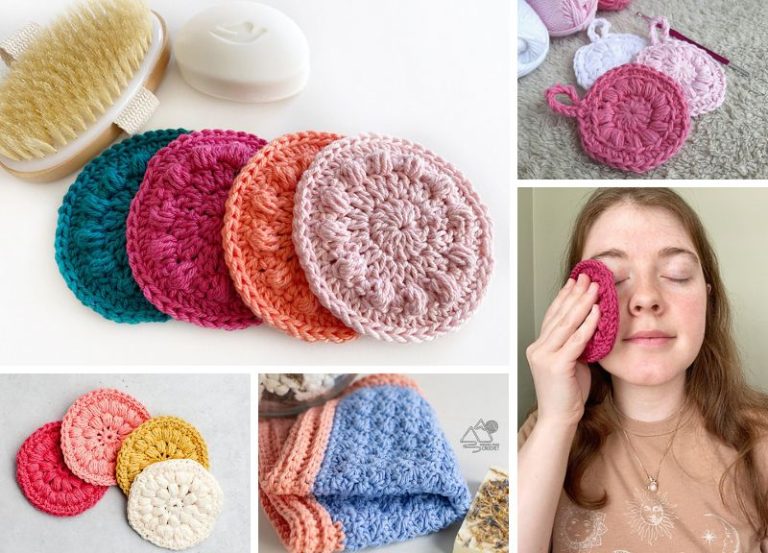 Crochet Face Pads for Your Self-care Routine