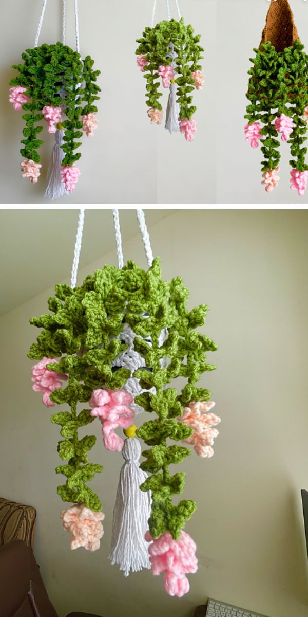 Flower Vines free crochet pattern
