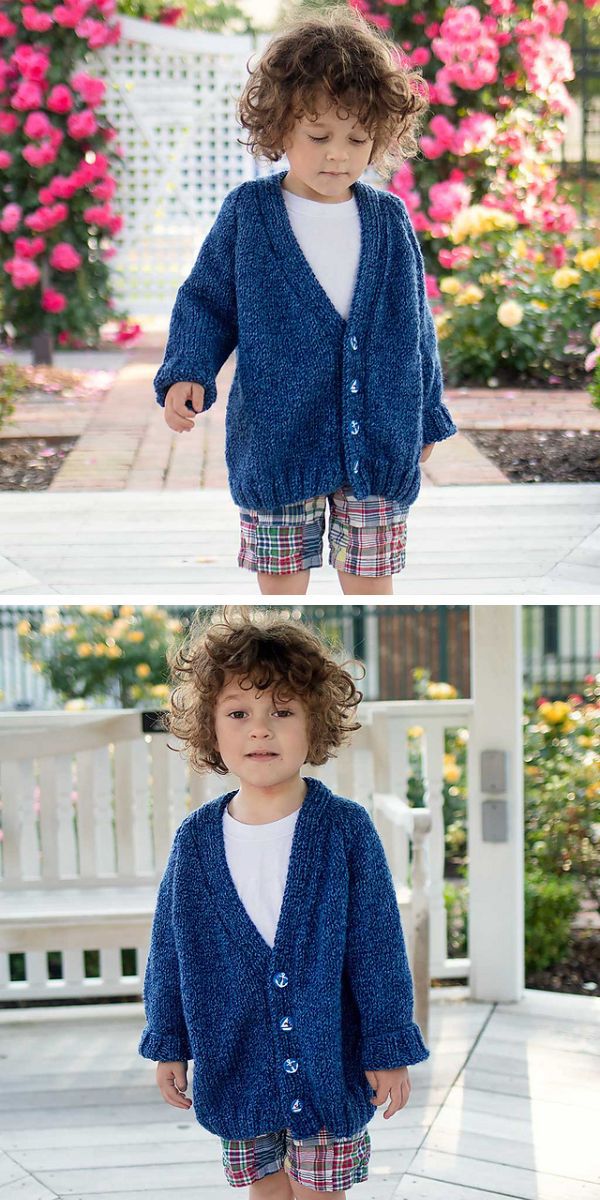 Best Knitted Cardigans for Kids Patterns – 1001 Patterns