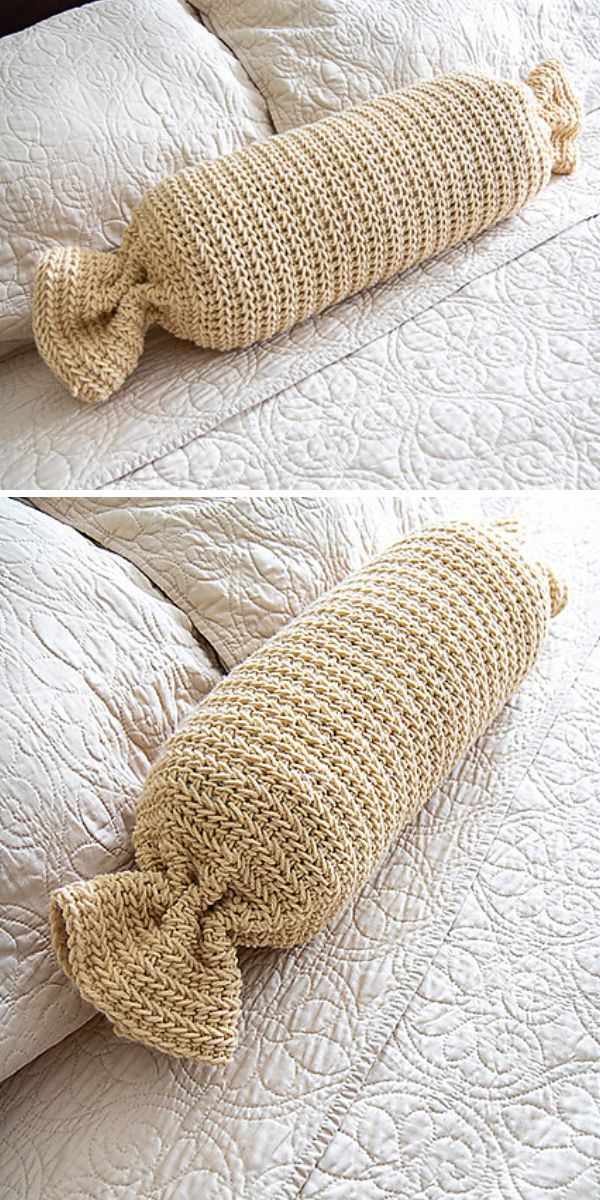 round pillow free crochet pattern