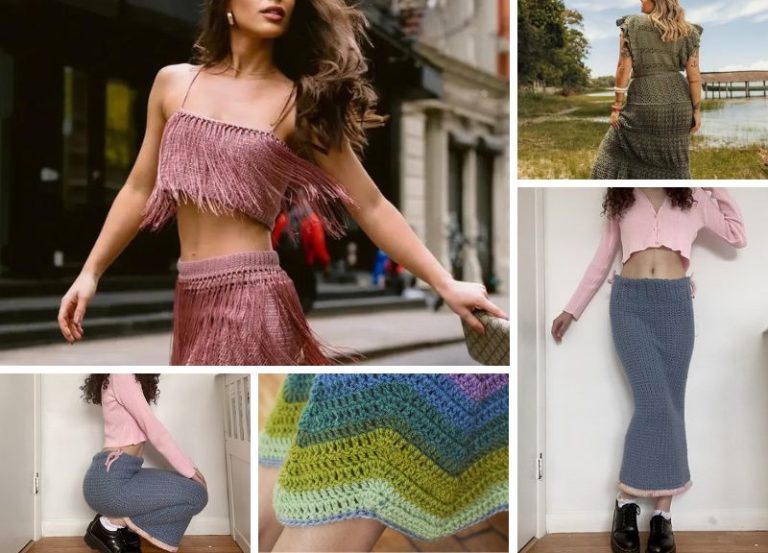 12 Crochet Skirts for Stylish Outfits