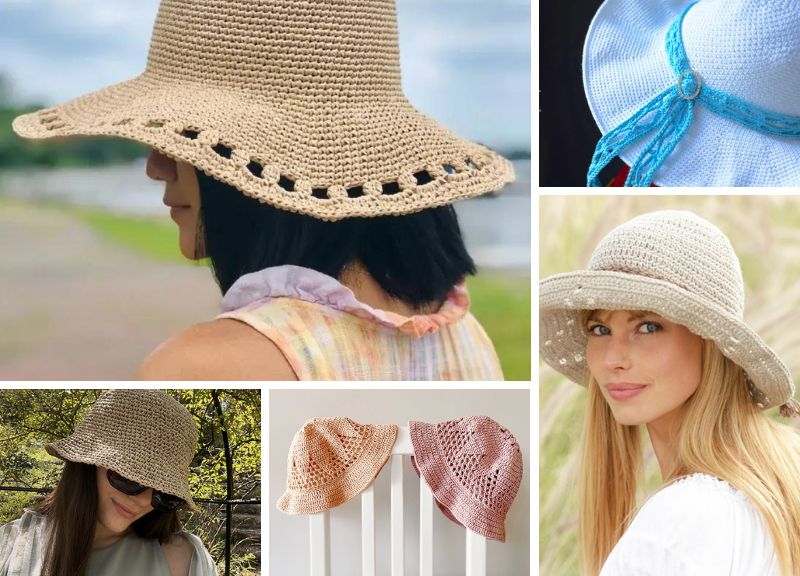 Top Summer Hats Crochet Patterns