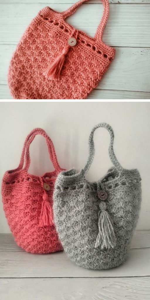 23 Colorful Bags Free Crochet Patterns
