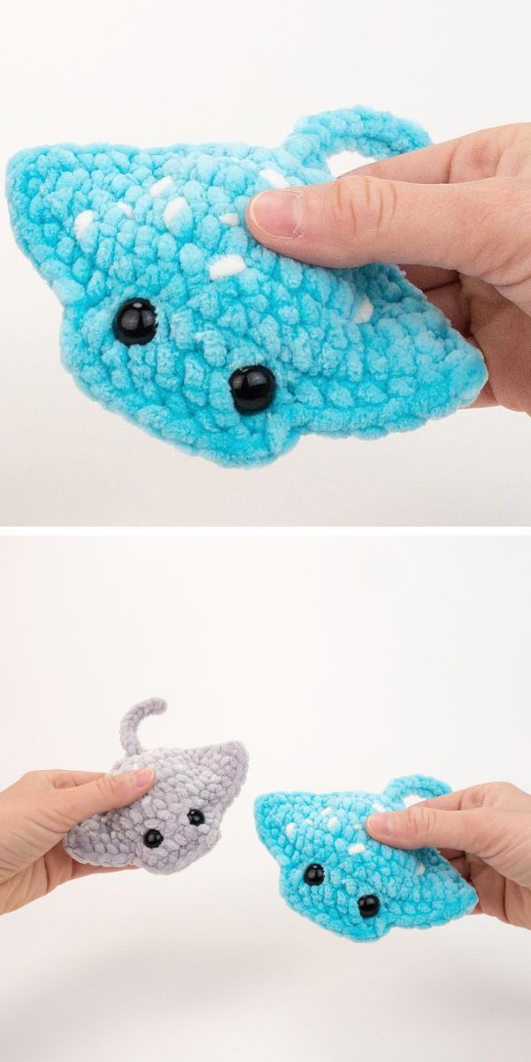 crochet ray amigurumi