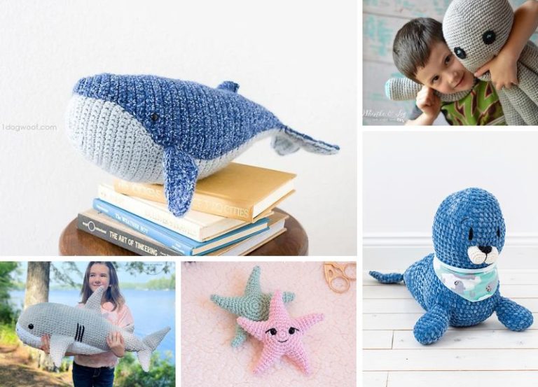 21 Kings of The Sea Amigurumi Toy Patterns for Exciting Games