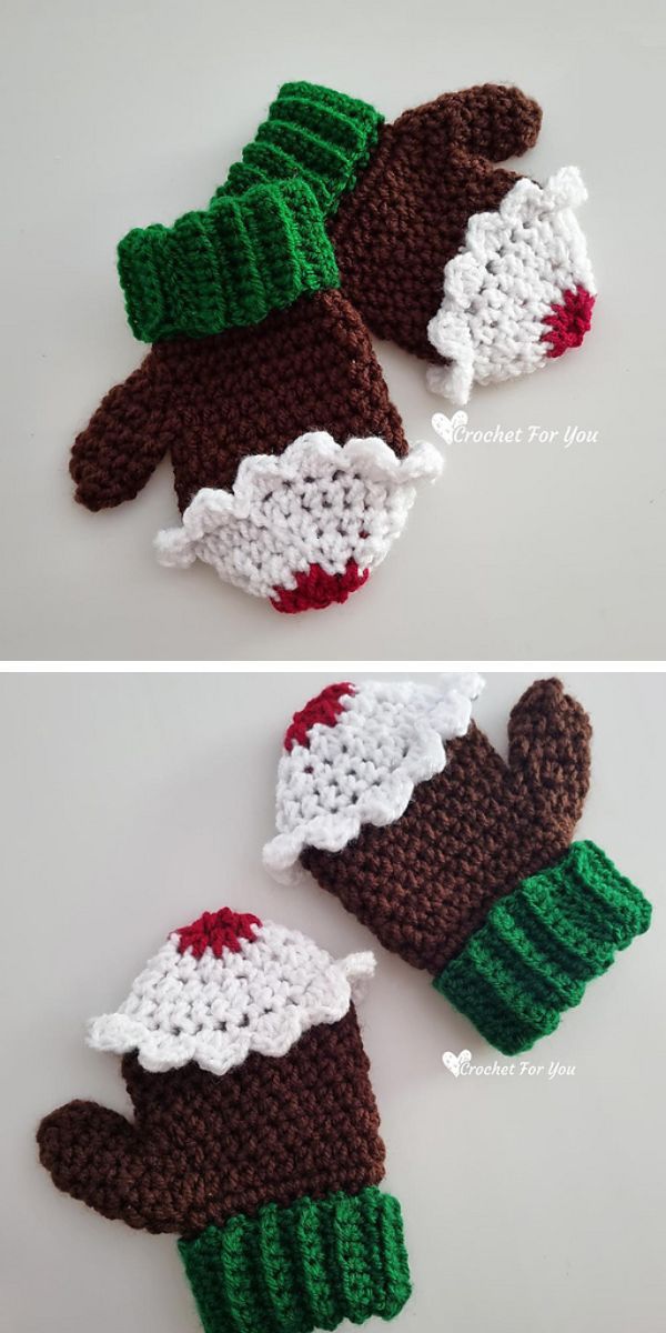 Adorable Fun Crochet Mittens For Kids – 1001 Patterns