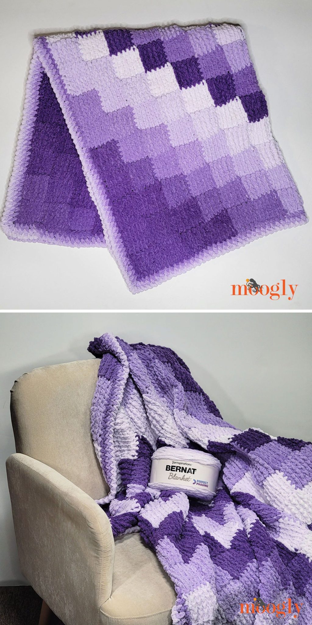 15 Tunisian Crochet Blankets Free Patterns