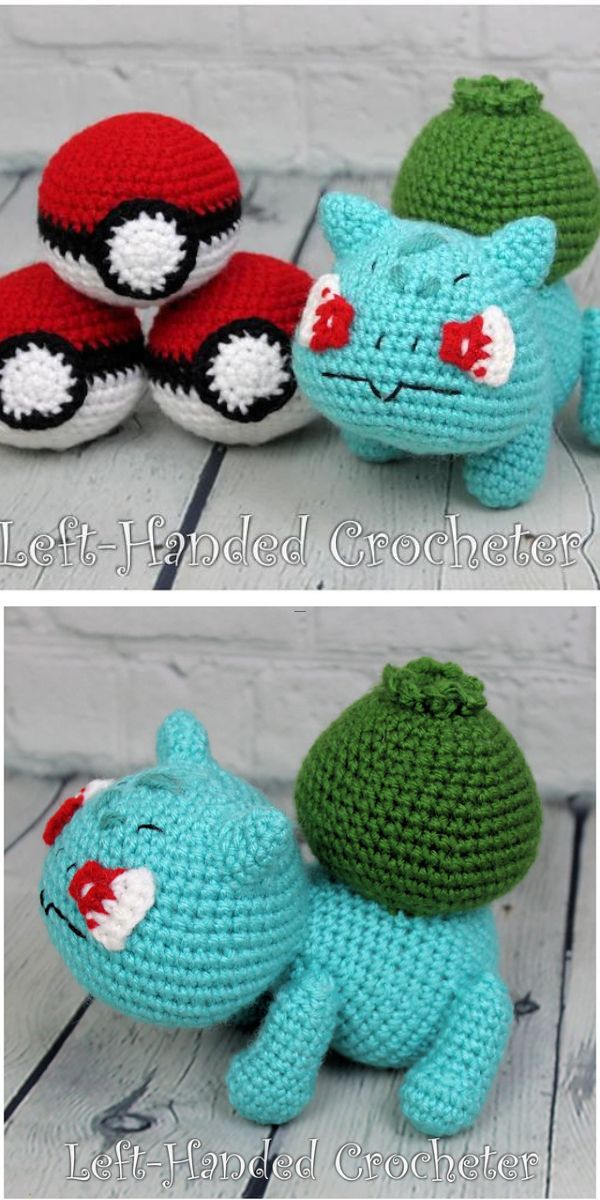 Crochet Pokemon amigurumi crochet pattern.