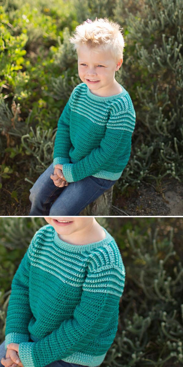 Pretty Crochet Kids Sweater Patterns for Warmth and Comfort