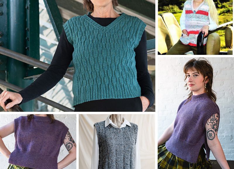 stylish knit vests