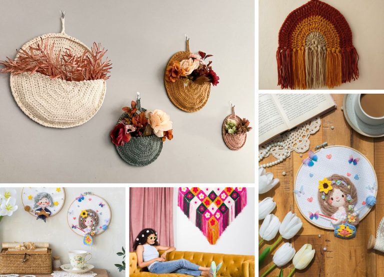 crochet wall hangings