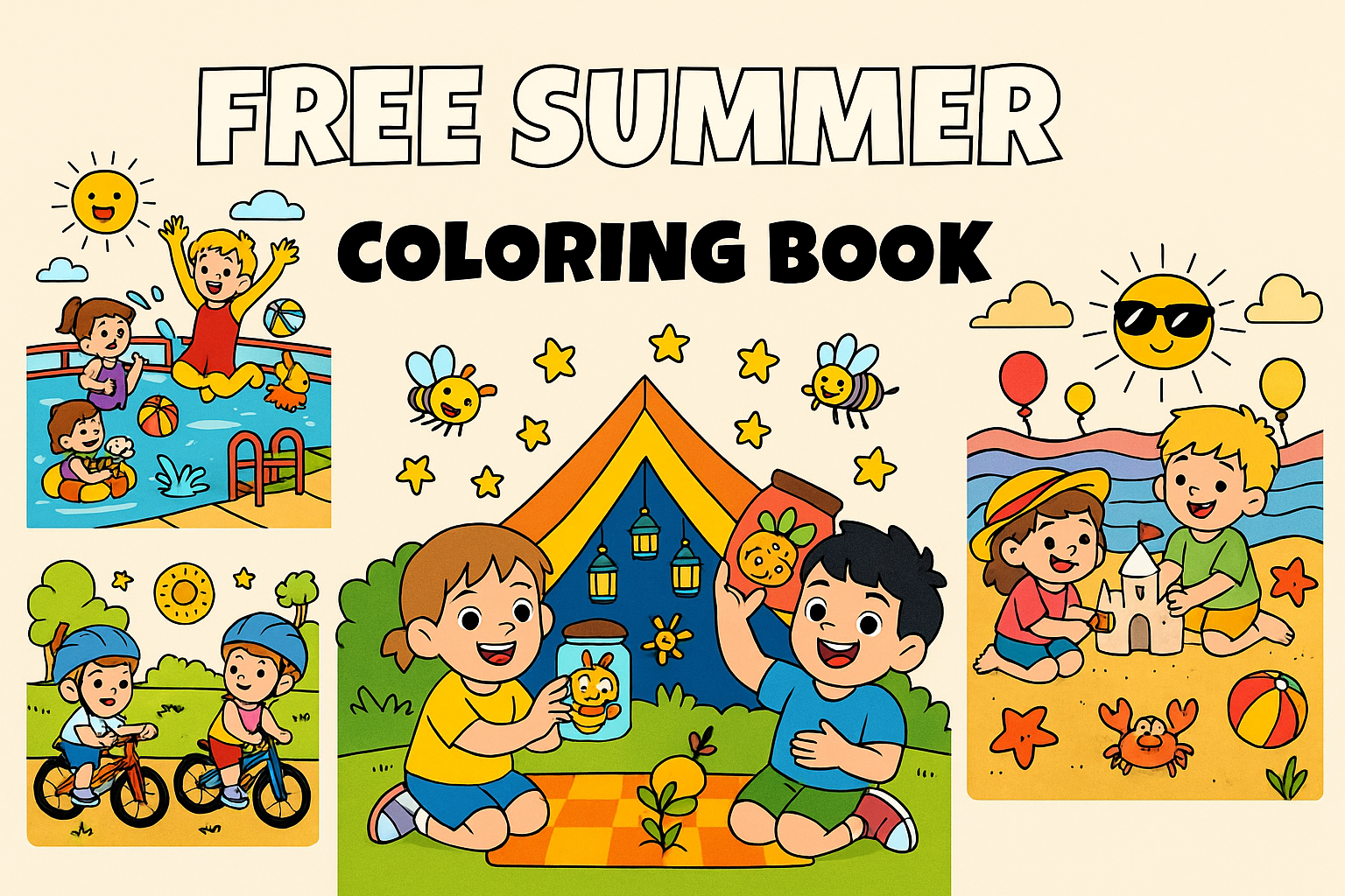 15 Summer Coloring Pages Printable - 15 Free Printable Summer Coloring Pages For Kids %E2%80%93 Fun In The Sun