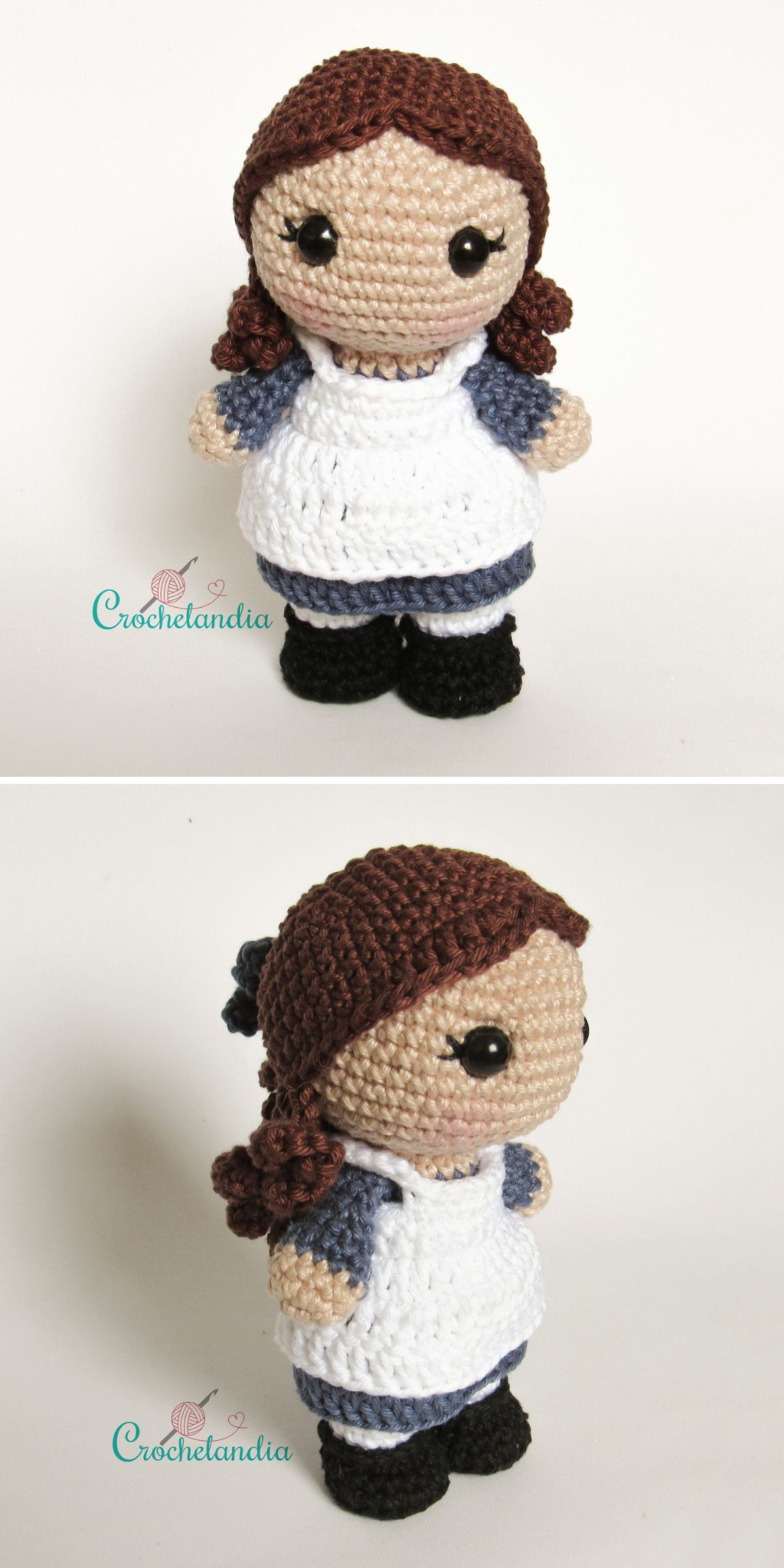 a crochet doll Diana Barry