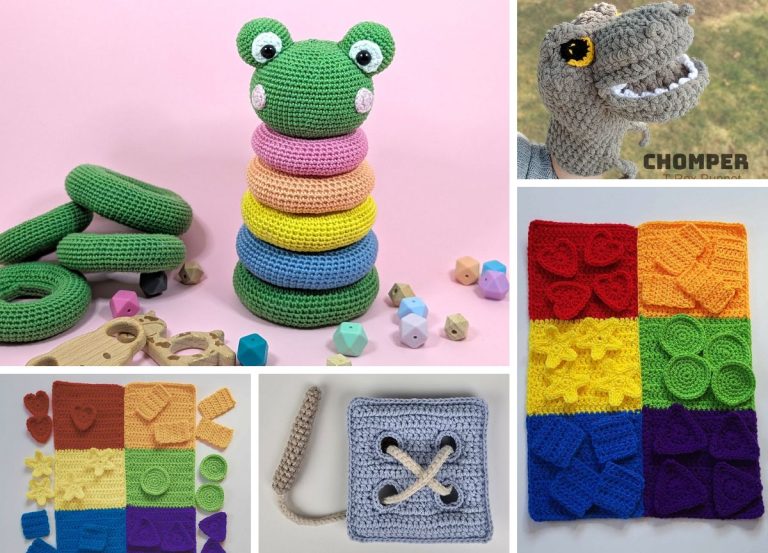 crochet baby toys