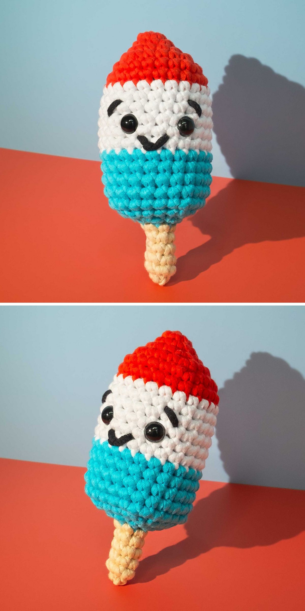 crochet amigurumi ice pop