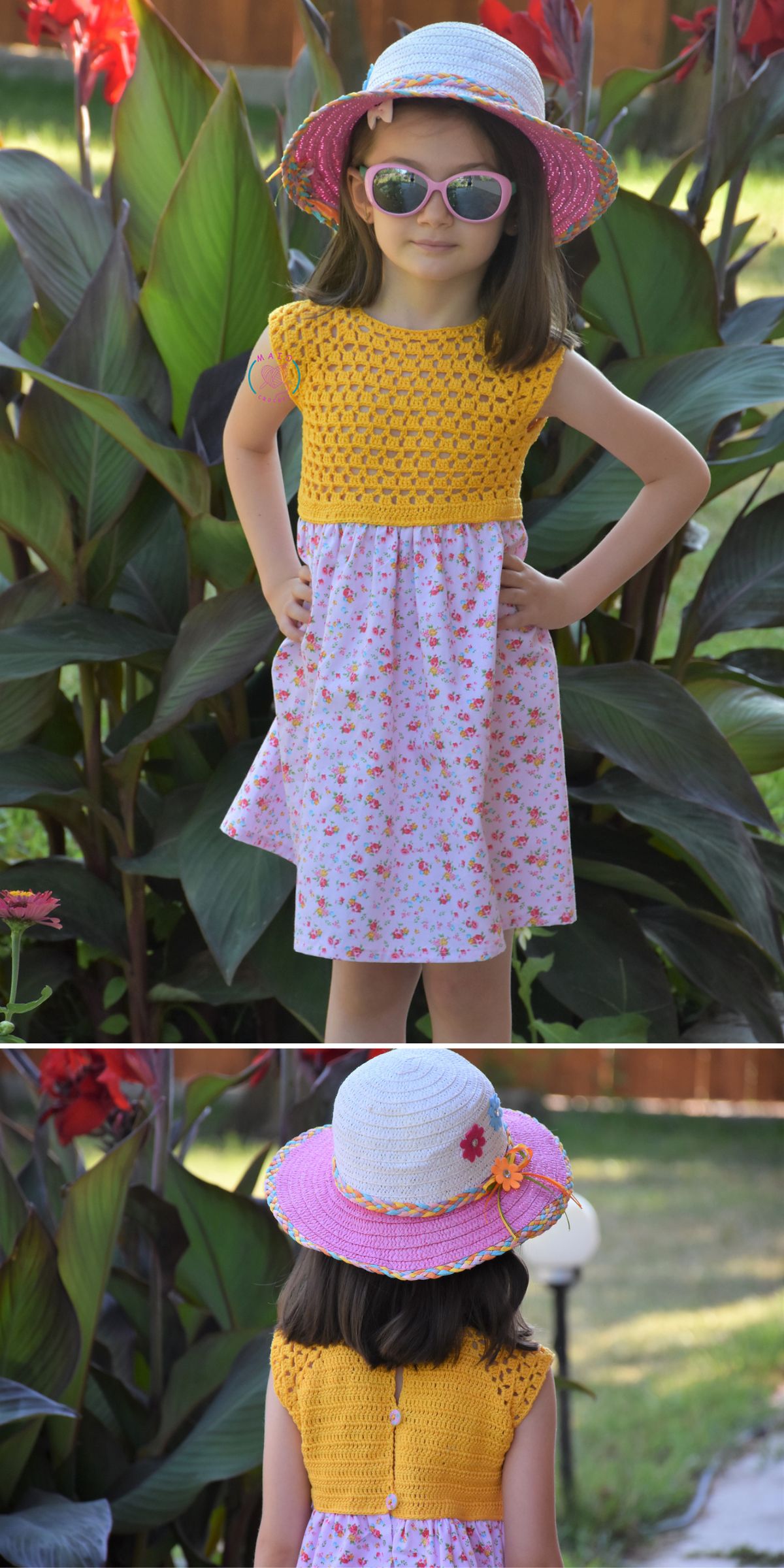 20 Colorful Baby Dresses Free Crochet Patterns